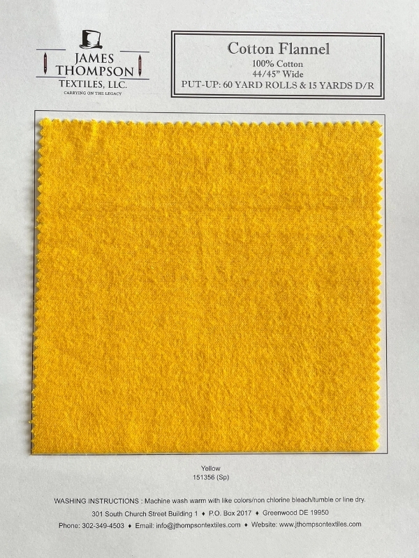 Cotton Double Napped Flannel Collection